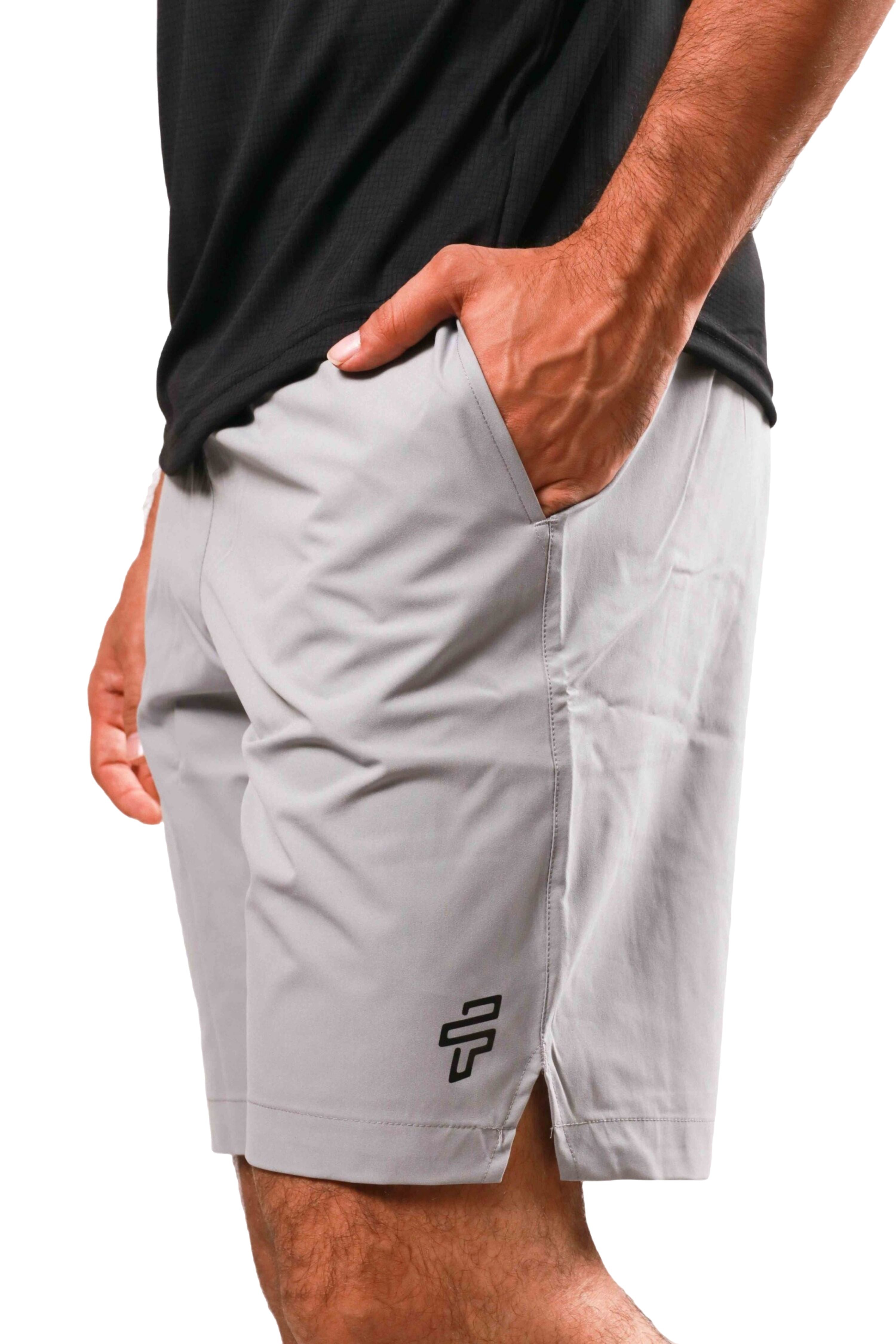 2 - in - 1 Compression Shorts - Storm/Black - Flecto