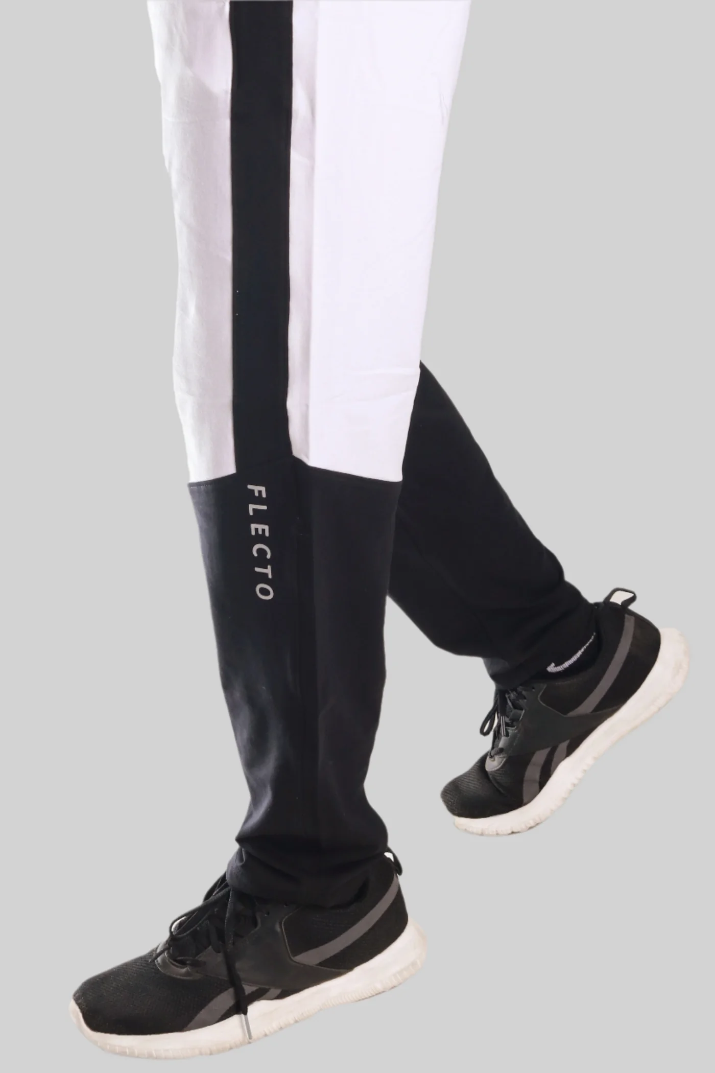Black Stringer and Track Pants
