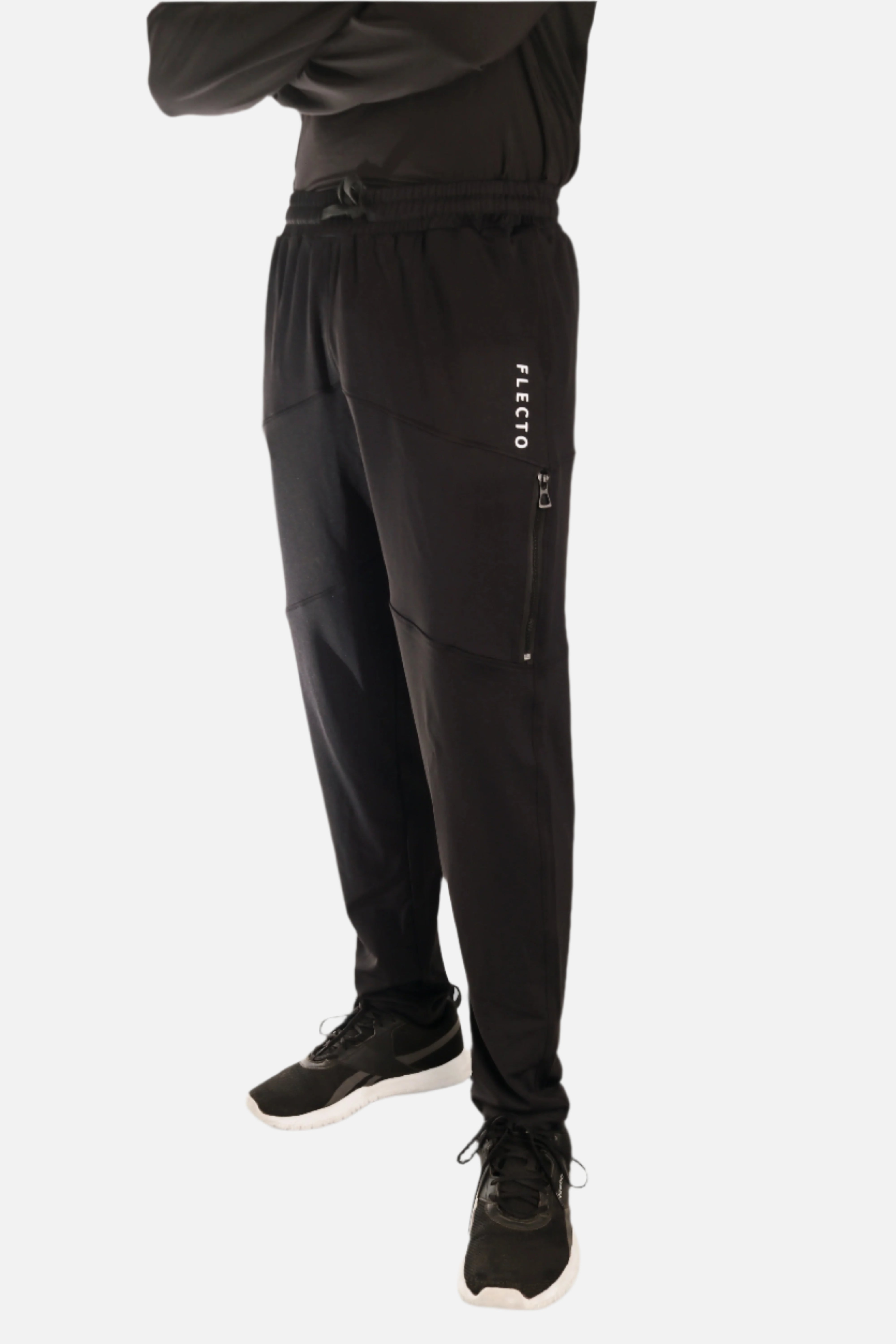 Men's Flex Tracks - Black designed for flexible movement and everyday wear