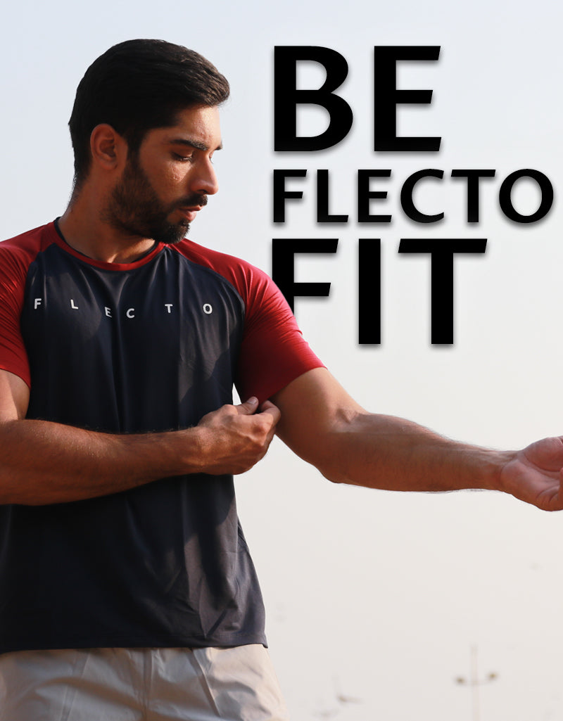Men training in a Flecto performance t-shirt built for long workout sessions