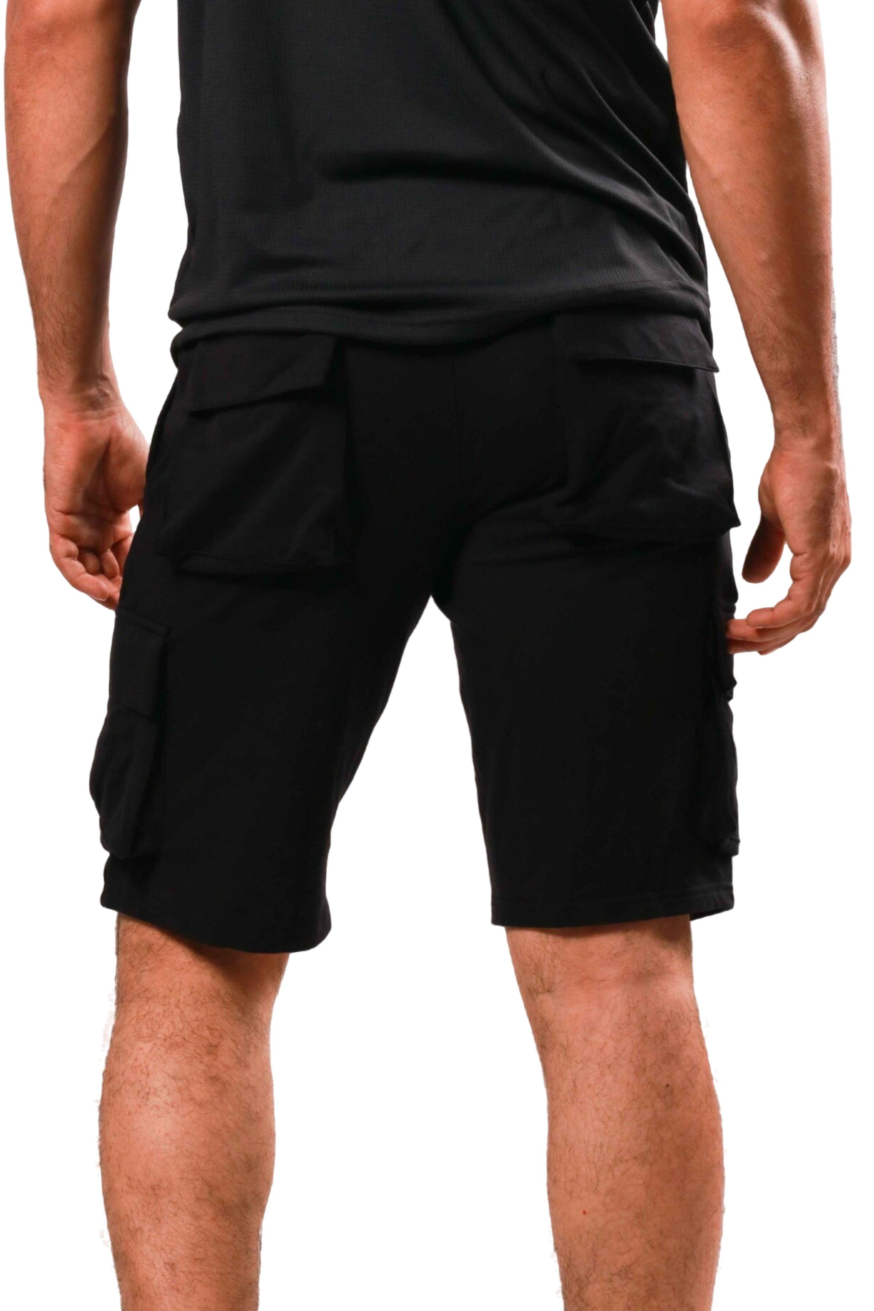 Cargo Lifestyle Shorts - Black - Flecto