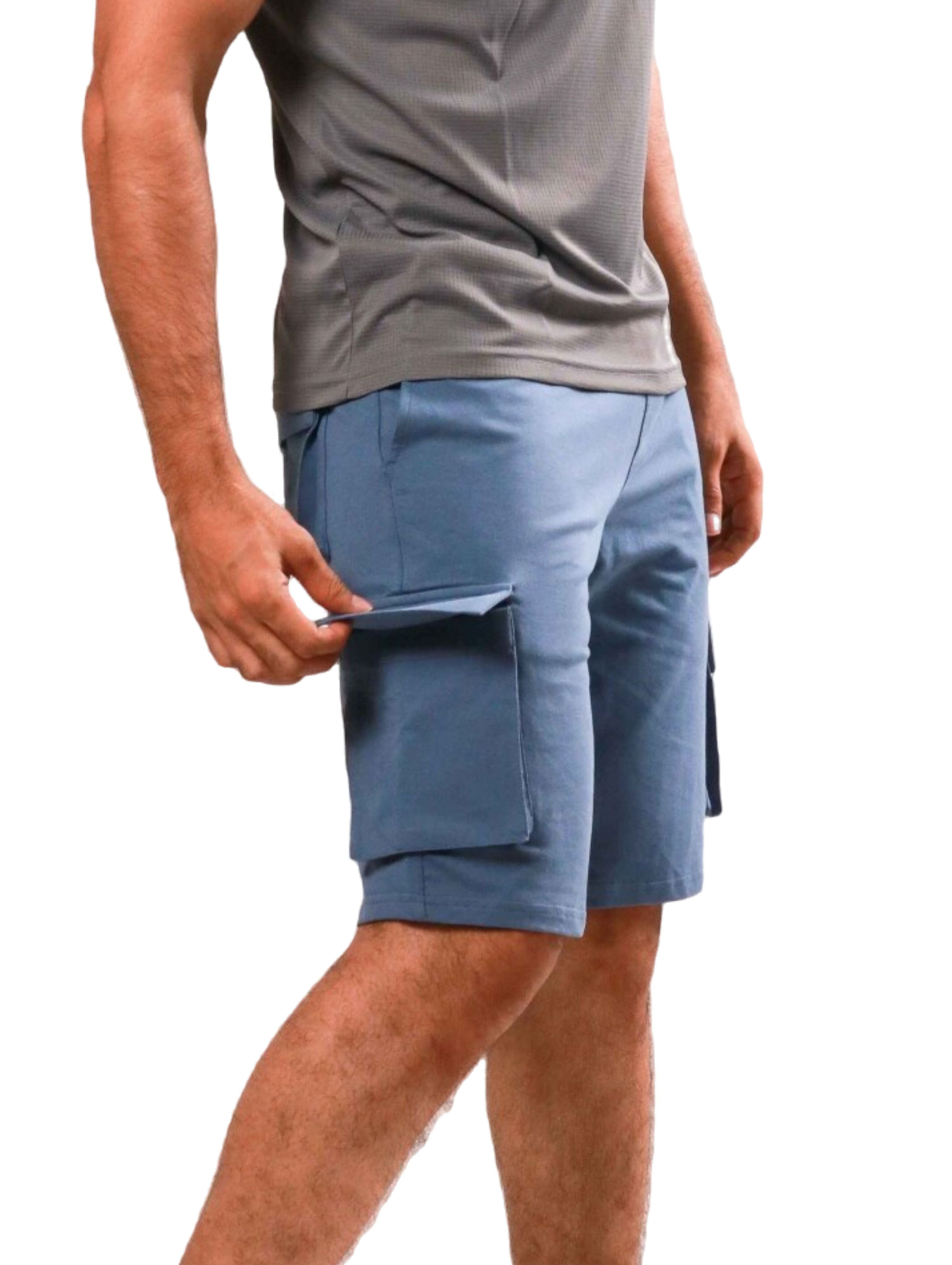 Cargo Lifestyle Shorts - Denim - Flecto