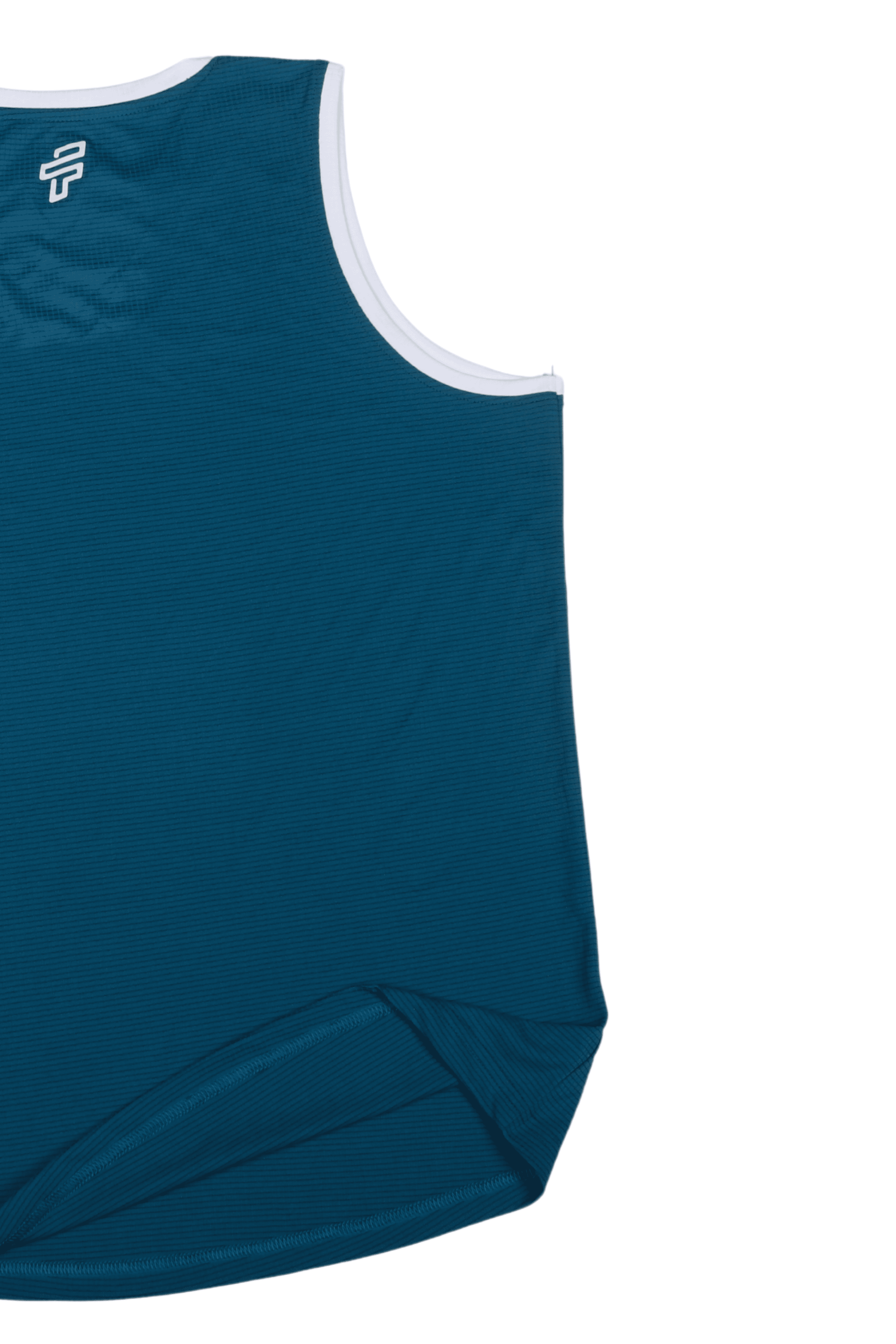 Contrast Trim Tank Top - Teal - Flecto