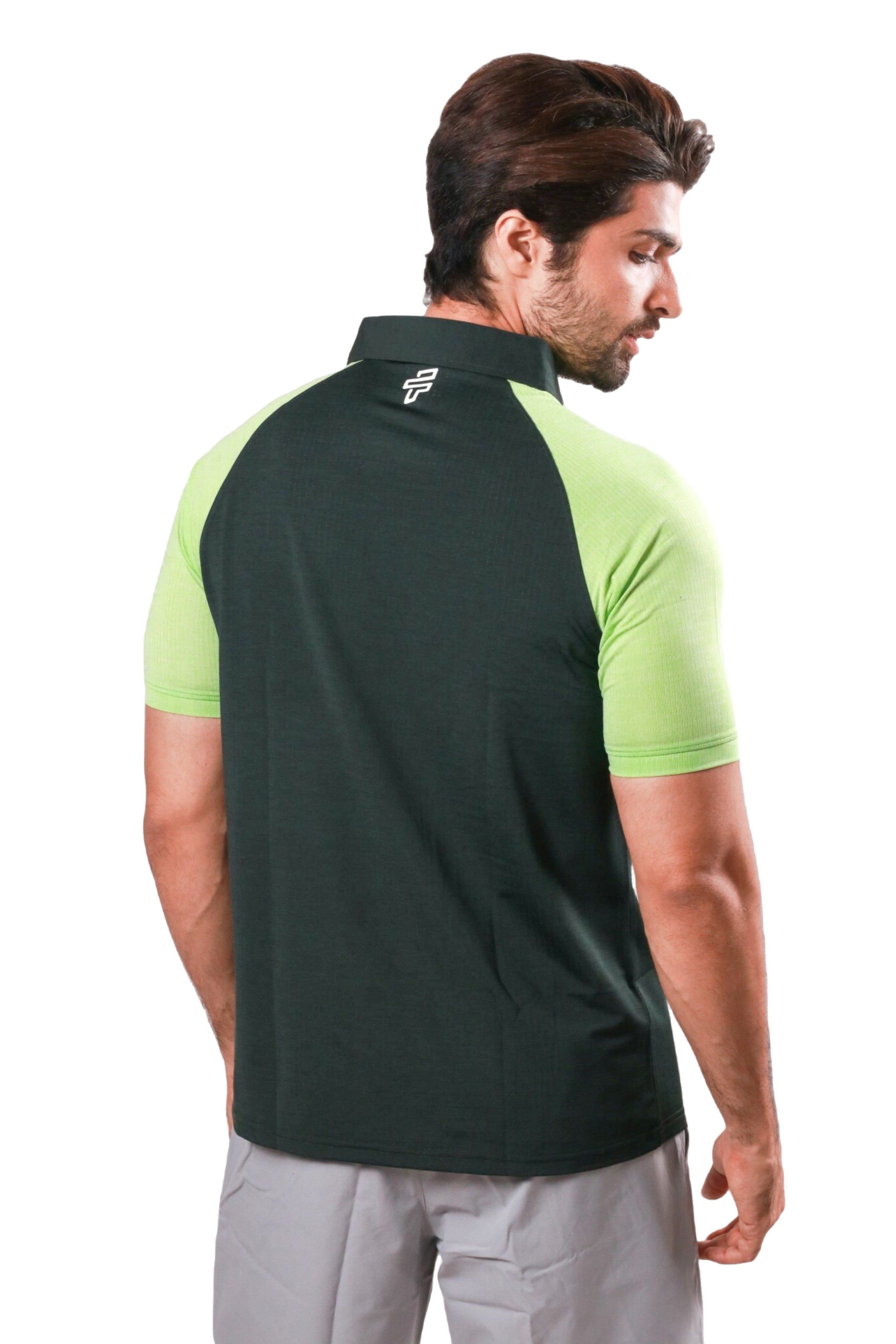 Performance Polo - Olive/Lime - Flecto