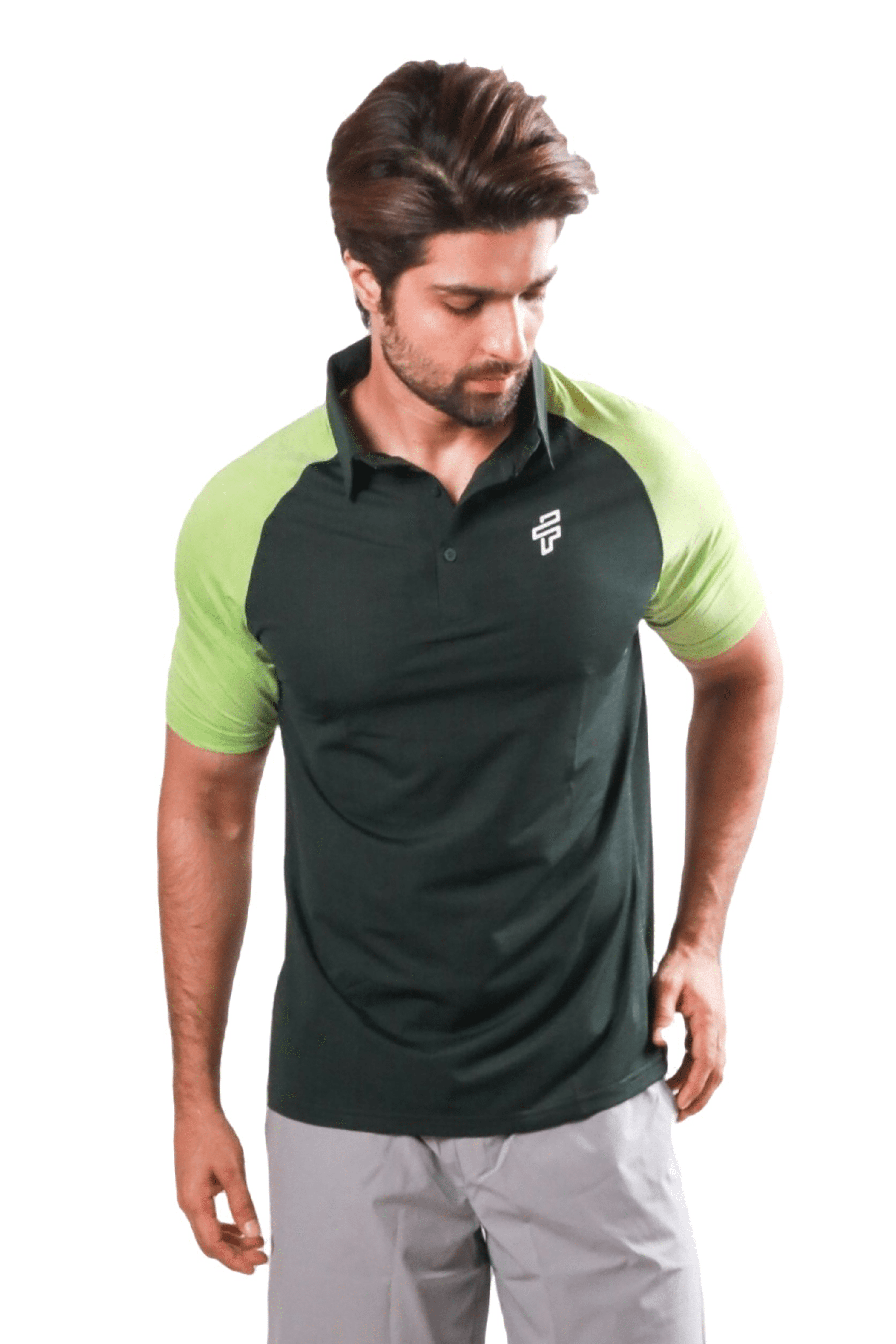 Performance Polo - Olive/Lime - Flecto