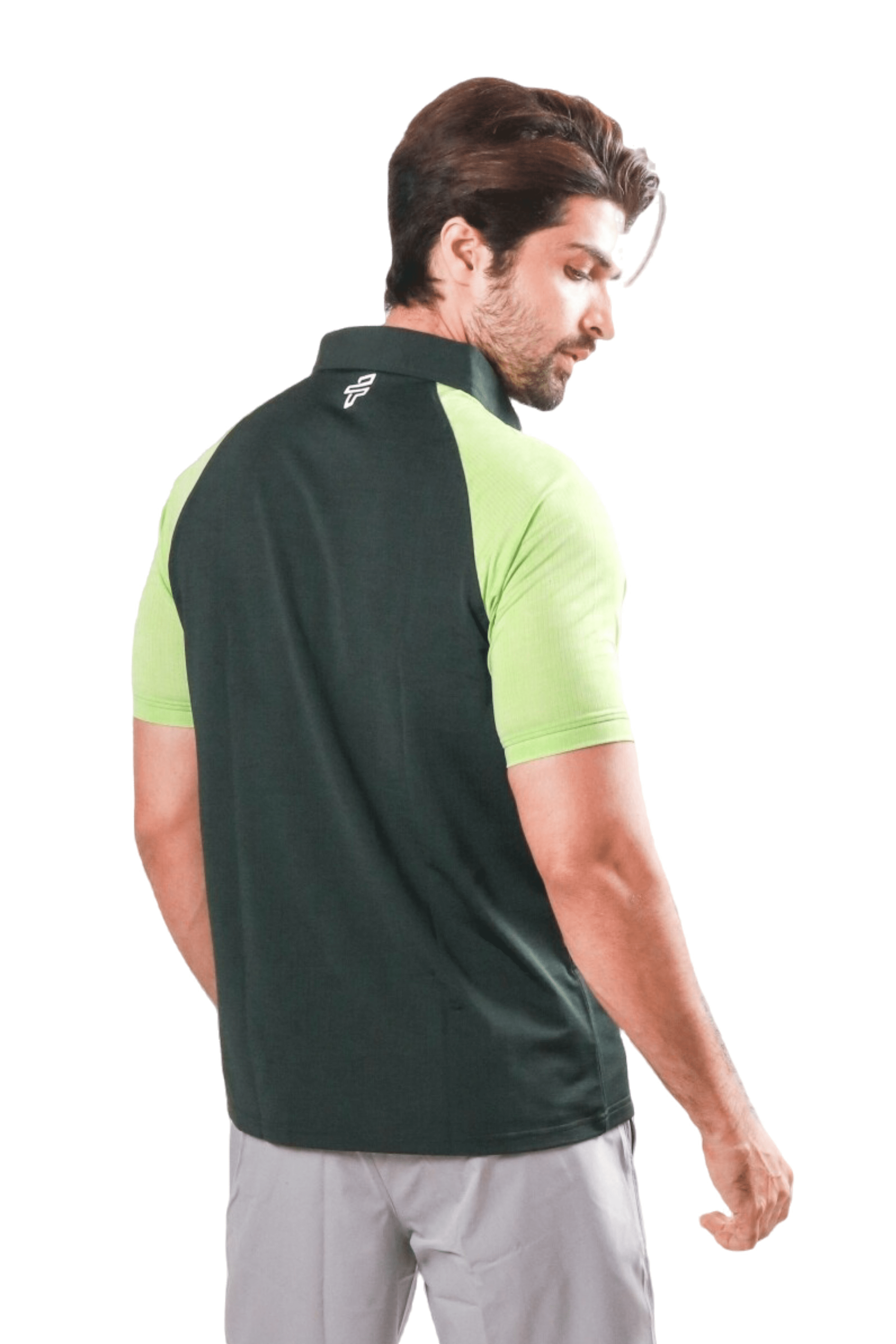 Performance Polo - Olive/Lime - Flecto