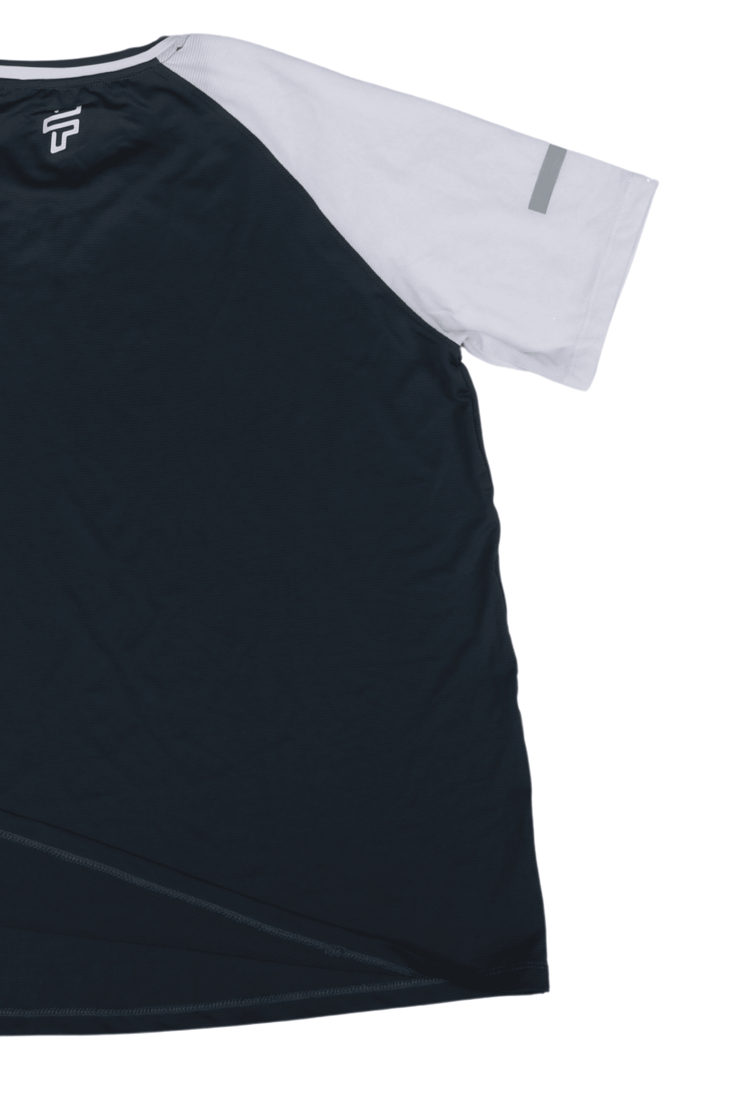 Raglan Jersey - Gun Metal/White - Flecto