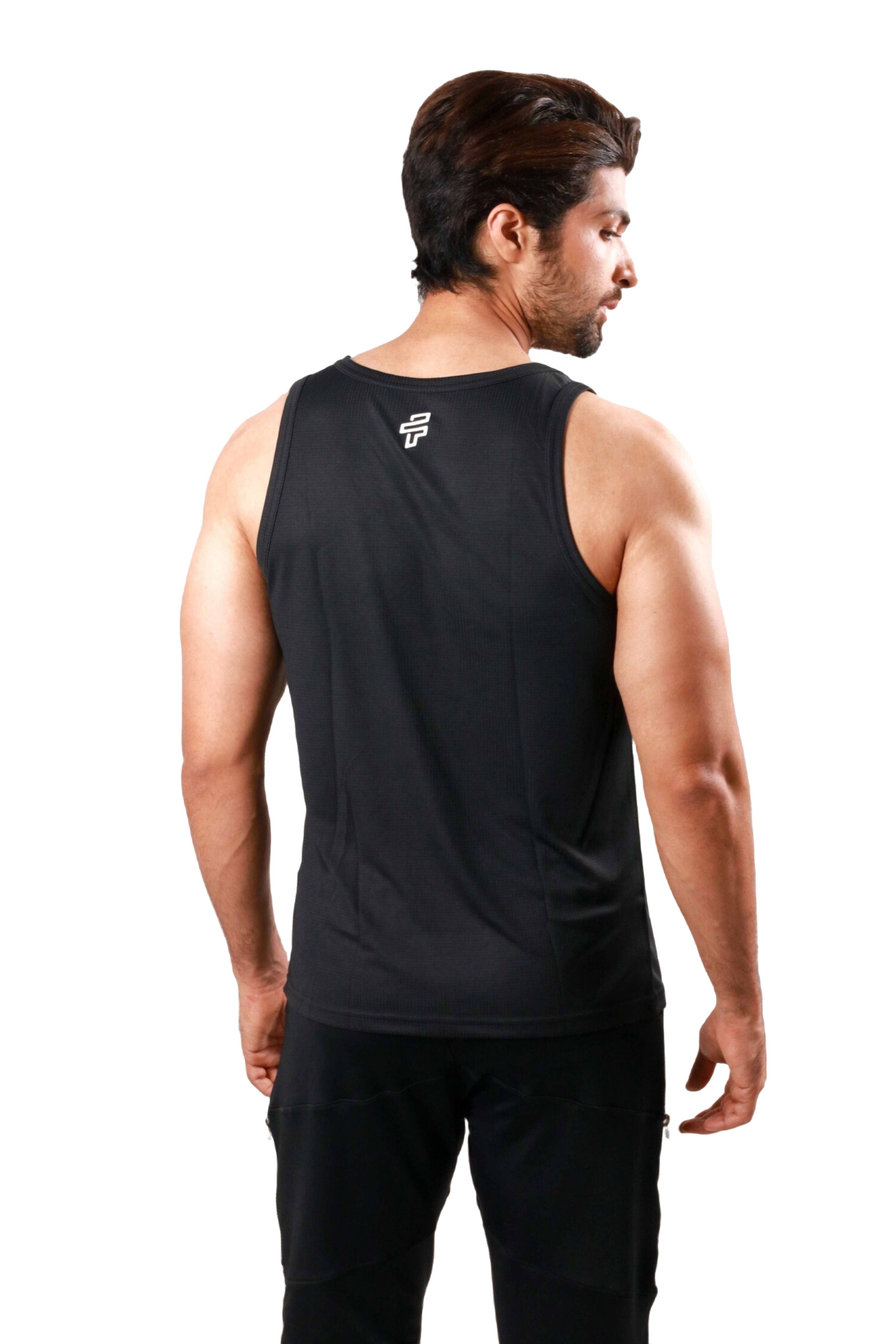Training Singlet/Stringer - Black - Flecto